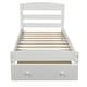 preview thumbnail 3 of 31, Twin Size Platform Bed Panel Bed with Storage Drawer for Kids, Teens