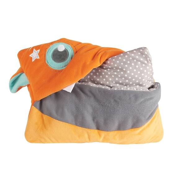 Shop Ready Set Co Kids Cute Monster Travel Pillow And Blanket