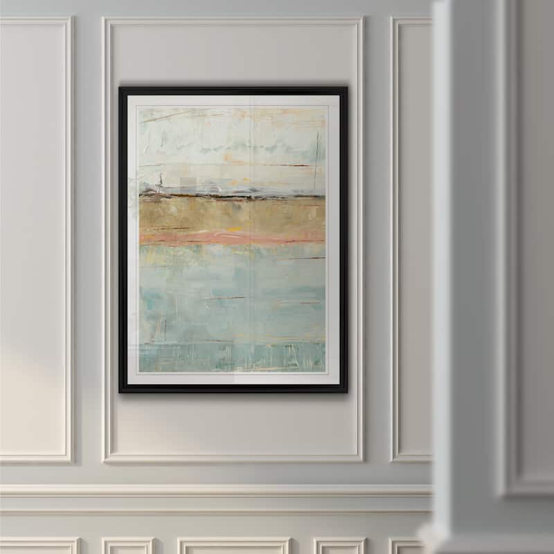 Pastel Horizon I -Custom Framed Print