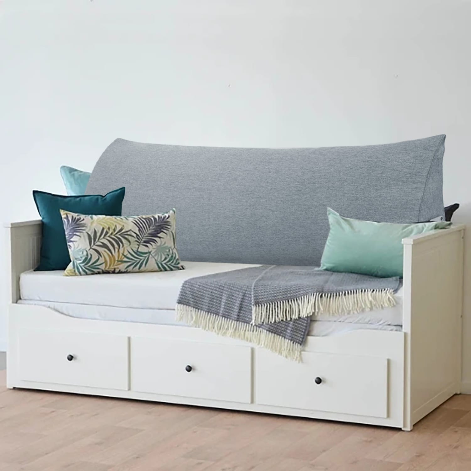 Bed Rest Back Support Wedge Pillow Bolster Headboard Reading