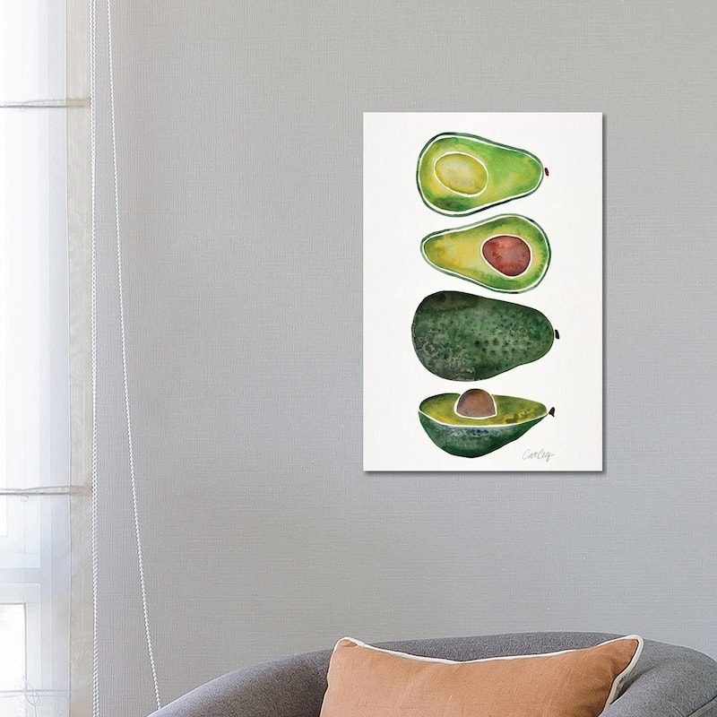 iCanvas "Avocados" by Cat Coquillette Canvas Print - 26x18x1.5