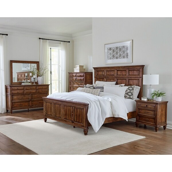 Milan Modern Style 4PC/5PC Bedroom set Made with Wood - On Sale - Bed ...