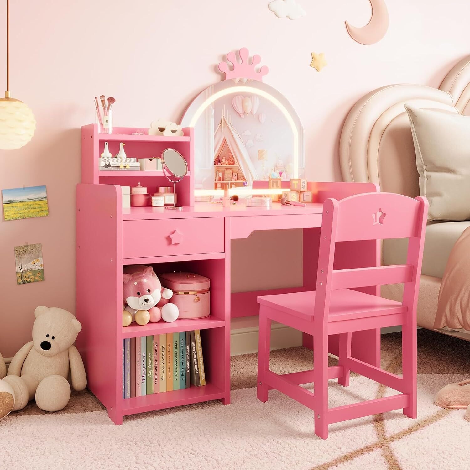2-in-1-Princess-Makeup-Vanity-