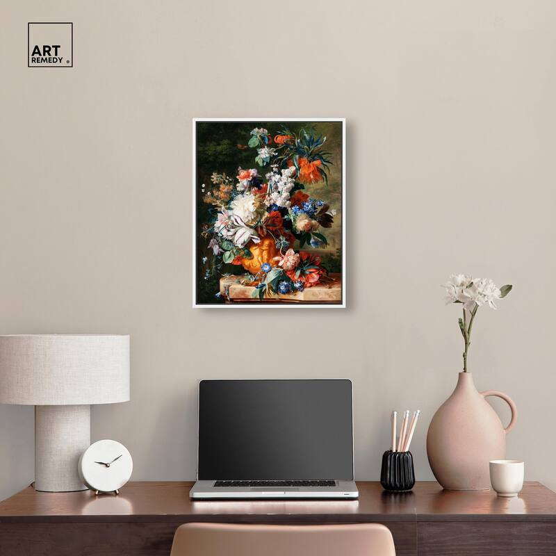 Bouquet of Flowers (1724) Canvas by Art Remedy