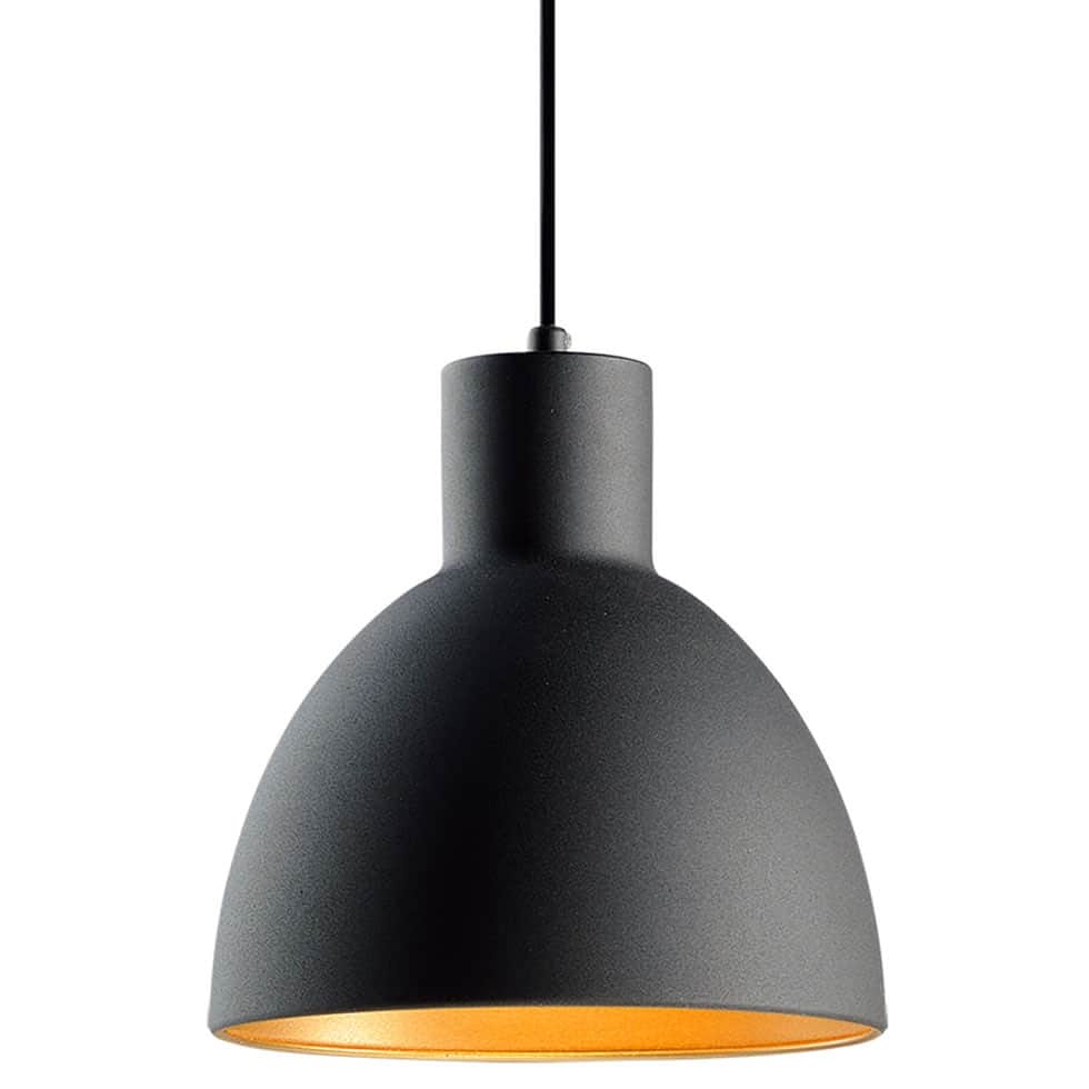 Maxim Cora Single Light 9" Pendant with Metal Dome Shade