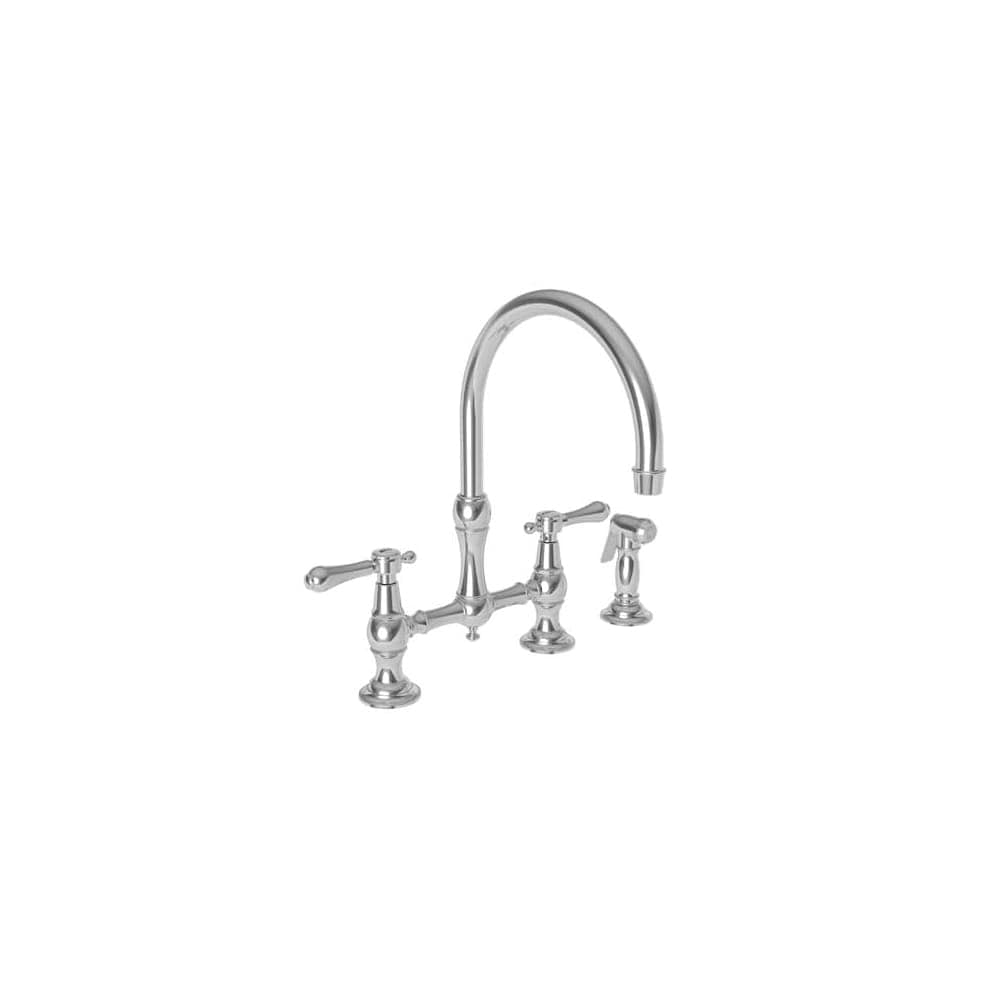 Shop Newport Brass 9458 Chesterfield Kitchen Faucet With Side