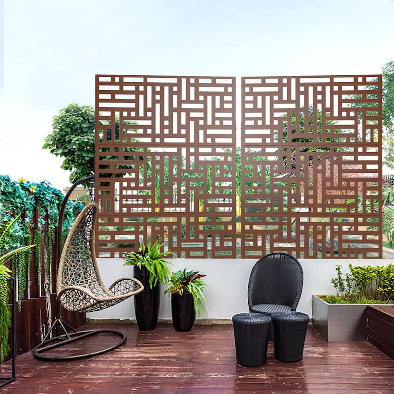 Privacy Screen Free Standing Street