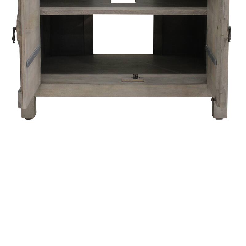 Barn Door Vanity 30 " wide in White Pigment