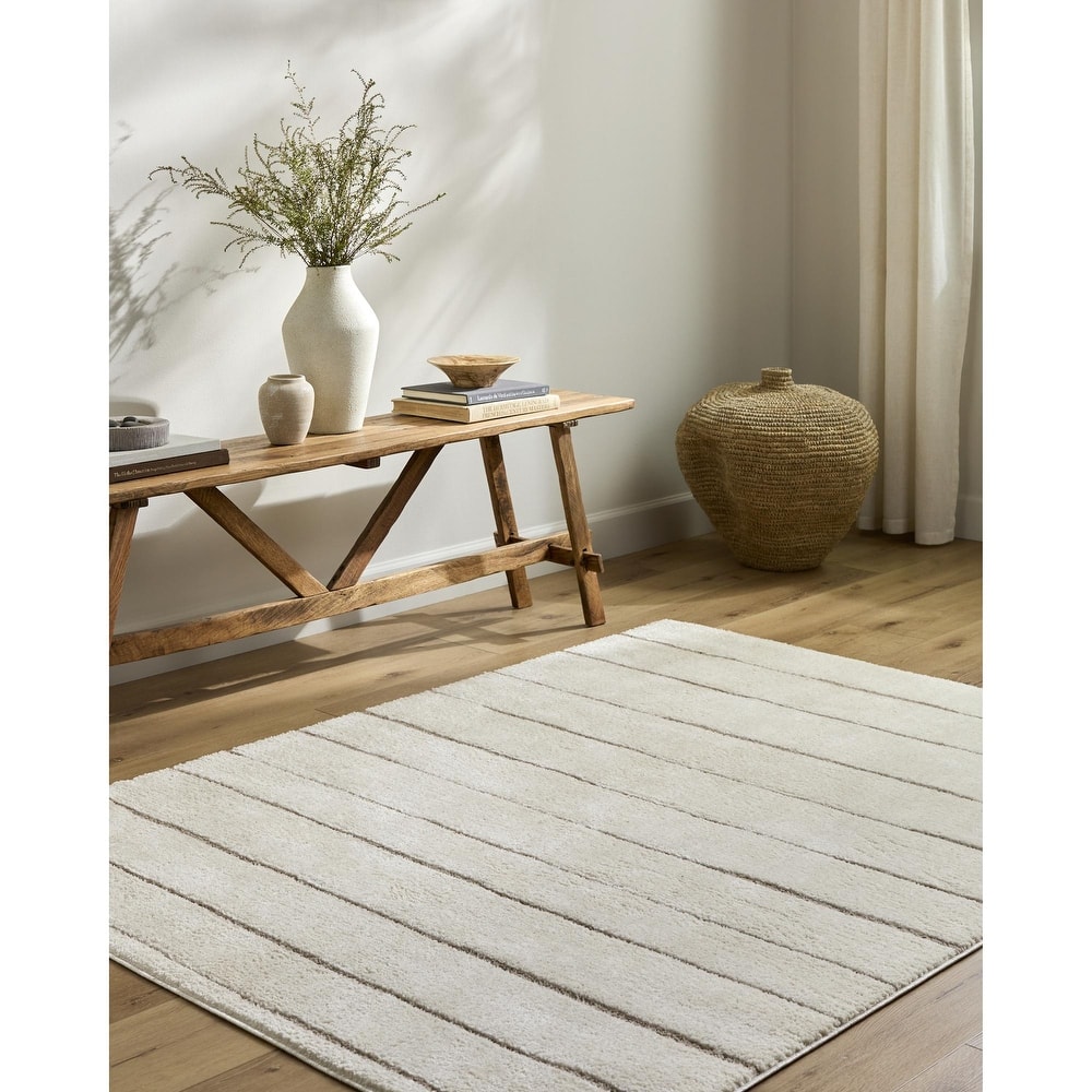 Livabliss x Our PNW Home Cascade Global Striped Area Rug