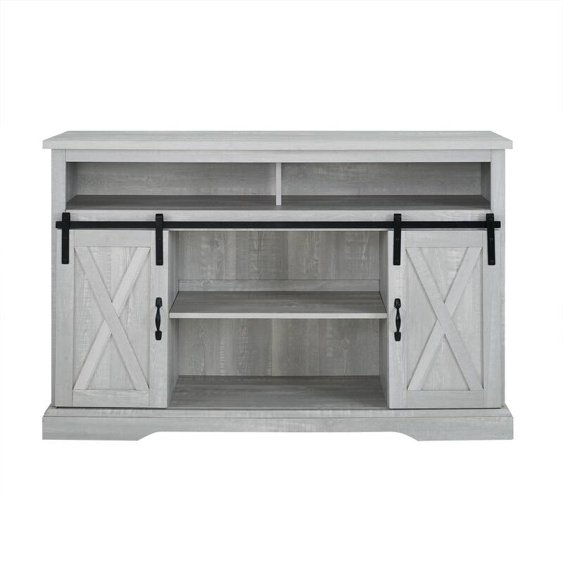 Middlebrook 52-inch Highboy Sliding Barn Door TV Stand