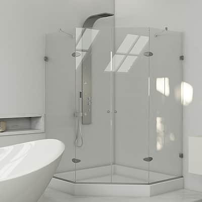 Vigo VG6063CL42W Gemini 79" High x 42" Wide x 42" Deep Hinged