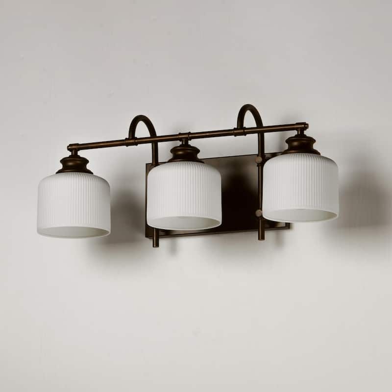 Maxim 21493WT Bisque 3 Light 24" Wide Vanity Light