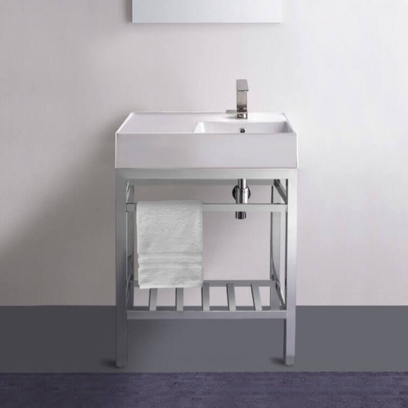 Nameeks Scarabeo 5117-CON2-No Hole Teorema 2 23-5/8" Rectangular
