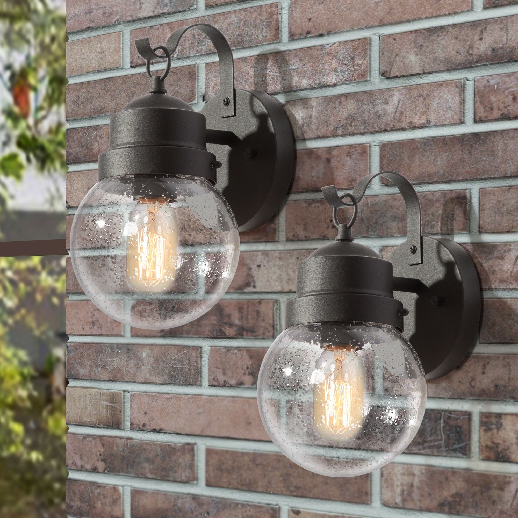 Shabby chic wall shop lights