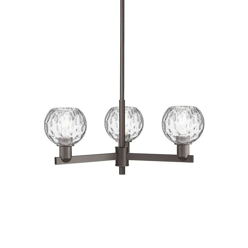 Innovations Lighting 716-3CR-10-28 Athens Water Glass Chandelier