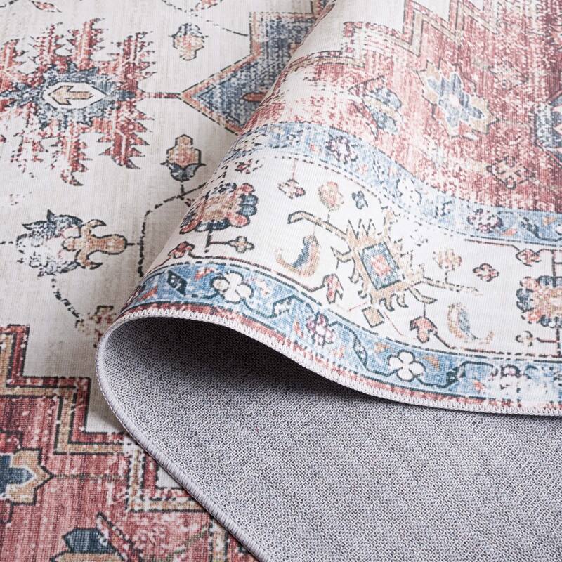 SAFAVIEH Arizona Grytsje Vintage Machine Washable Rug.
