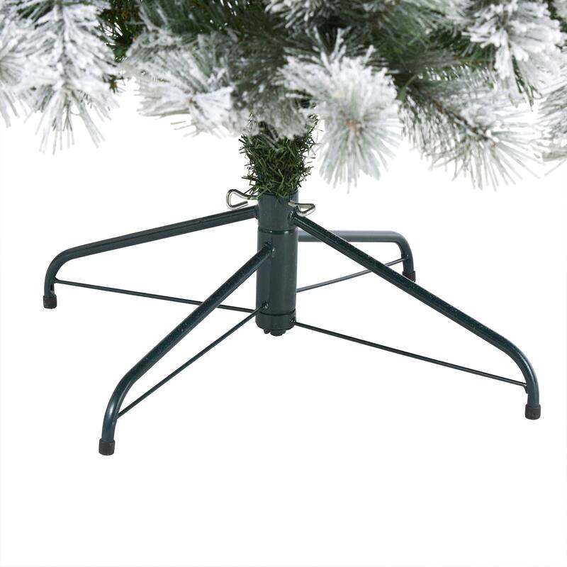 7ft Artificial Christmas Tree with Lights - Holiday Decor, Pine Tree, Festive Holiday Tree, Indoor Christmas Decoration