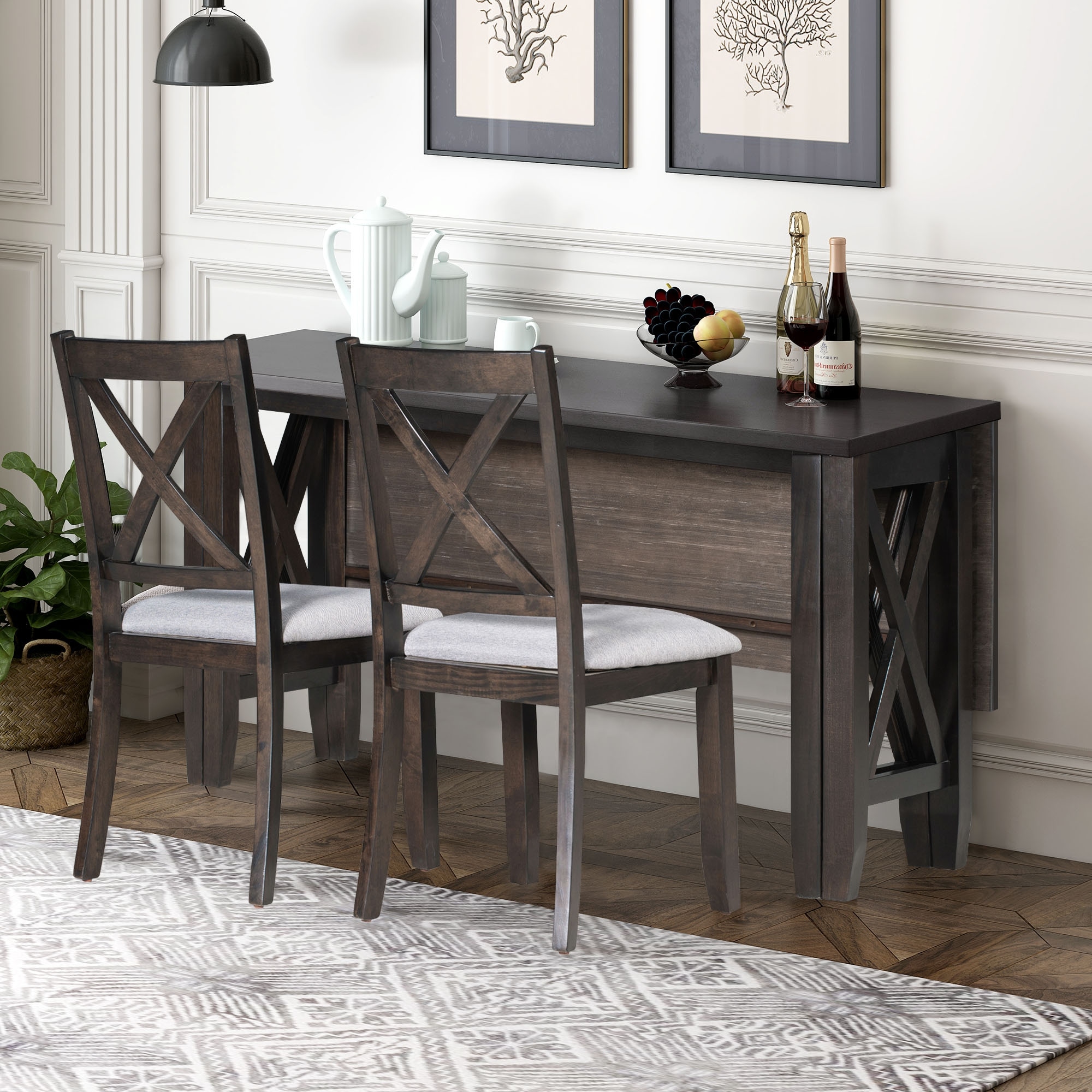 Family dining table and chairs clearance