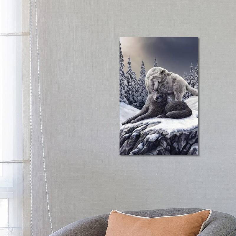 iCanvas "Snow Kisses" by Lisa Parker Canvas Print - 26x18x1.5