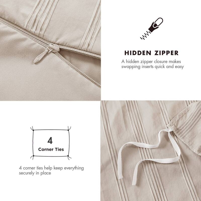 Chelsea Square Logan Woven Striped Comforter Set