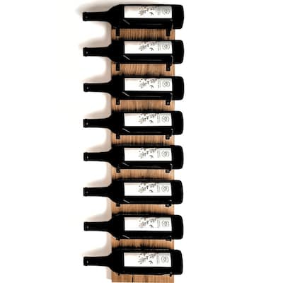 Wine Rack Wall Mounted - 7.75"D x4.25"W x 33.75"H