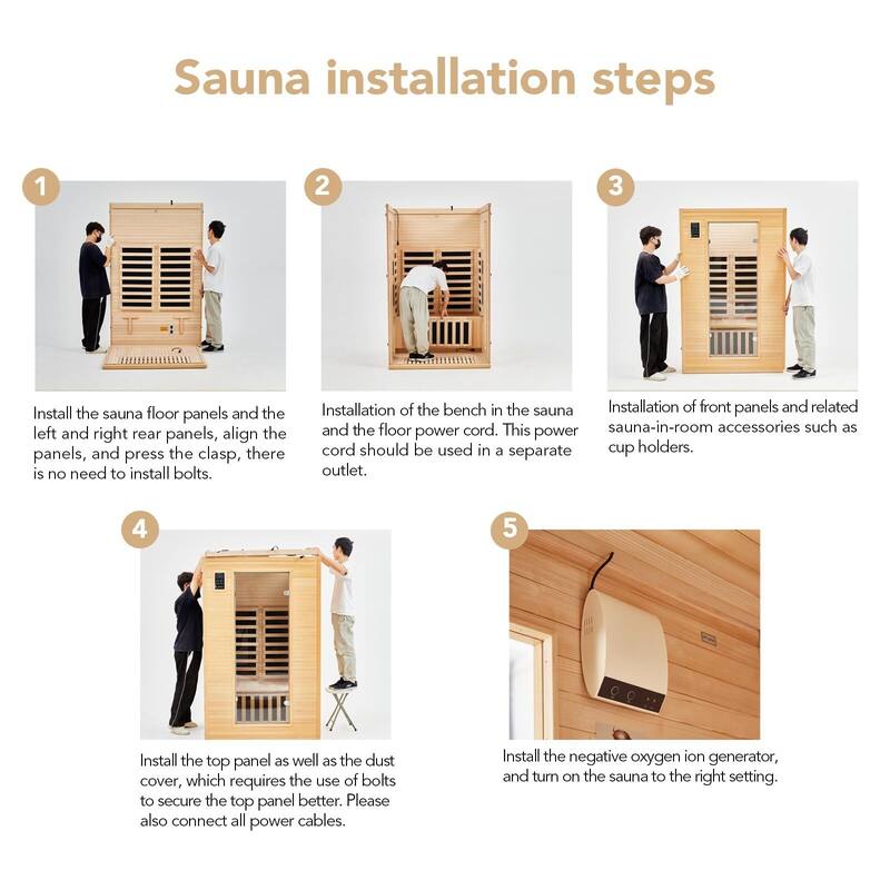2 Person Sauna