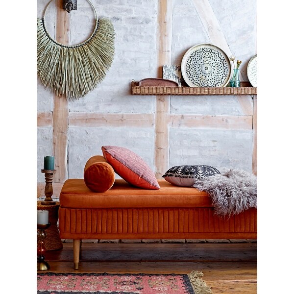 Storied Home Brushed Velvet Daybed Green