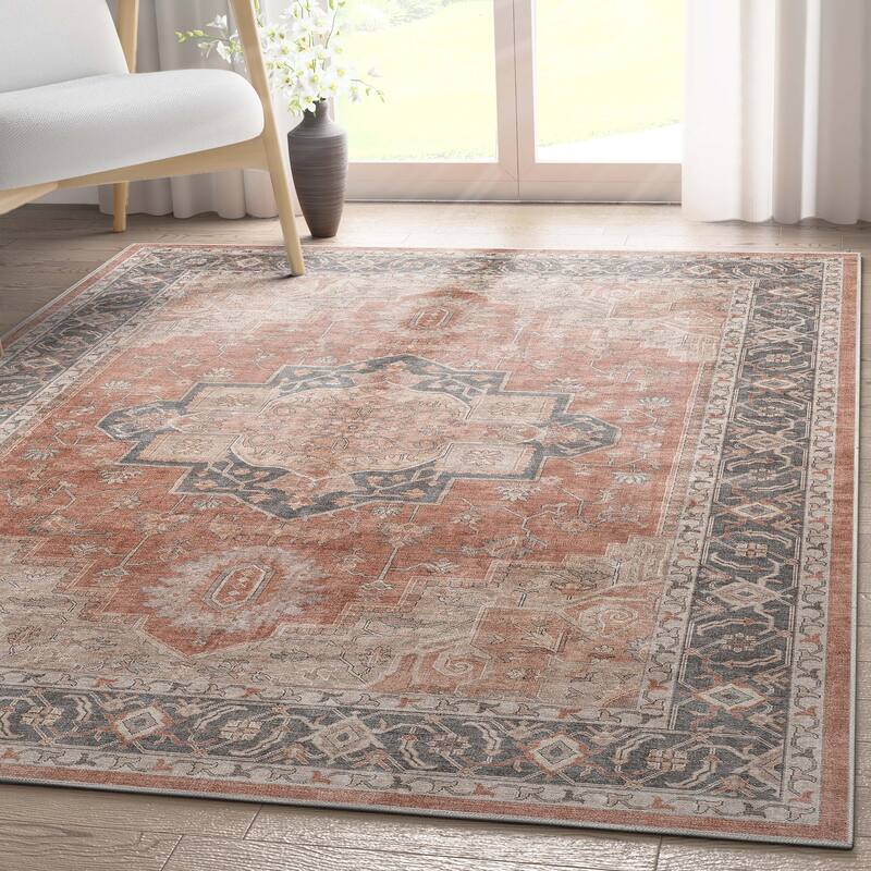 Well Woven Apollo Paris Persian Oriental Machine Washable Area Rug