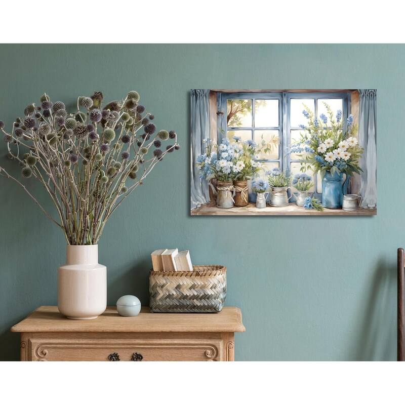 canvas wall art floral picture decoration