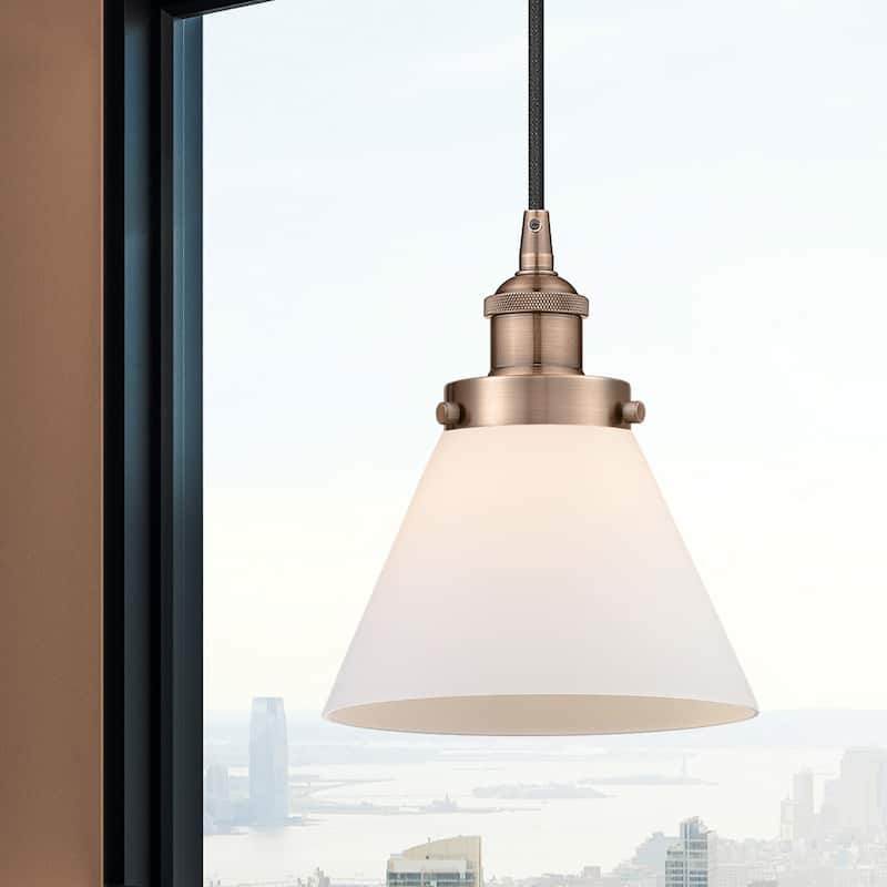 Innovations Lighting 616-1PH-10-8 Cone Pendant Cone 8" Wide Mini