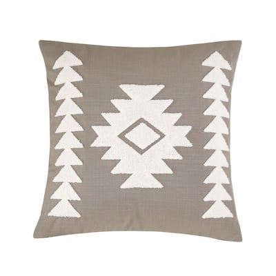 Paseo Road by Hiend Accents Trent Aztec Appliqué Pillow, 18" x 18", 1PC