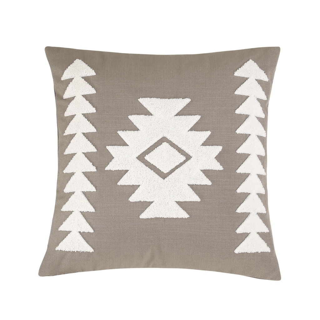 Paseo Road by Hiend Accents Trent Aztec Appliqué Pillow, 18" x 18", 1PC