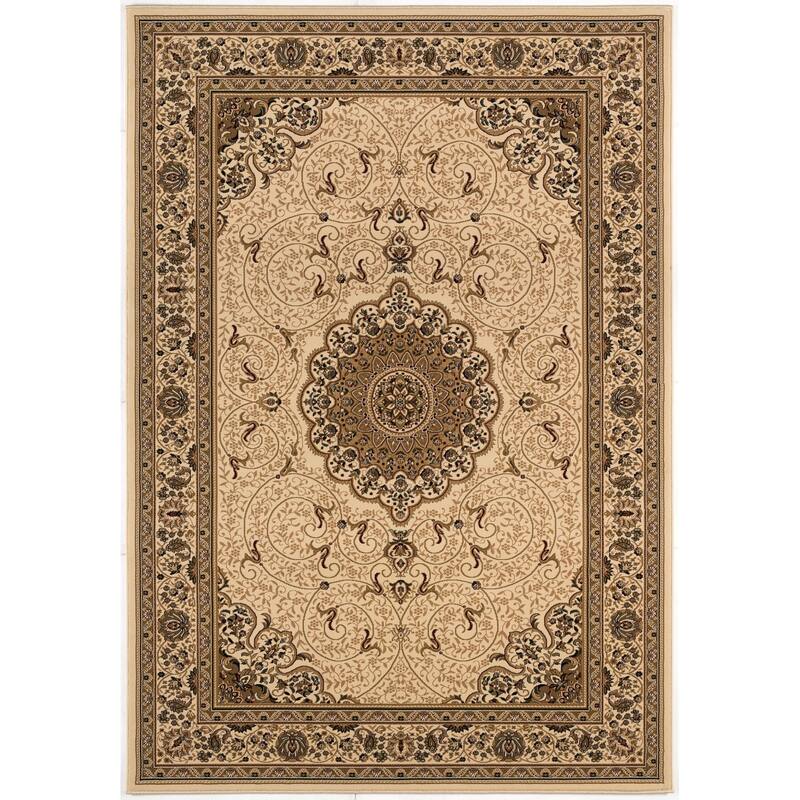 HomeRoots Oriental Traditional Rectangle Area Rug - 32 in. x 24 in. x 0.35 in.