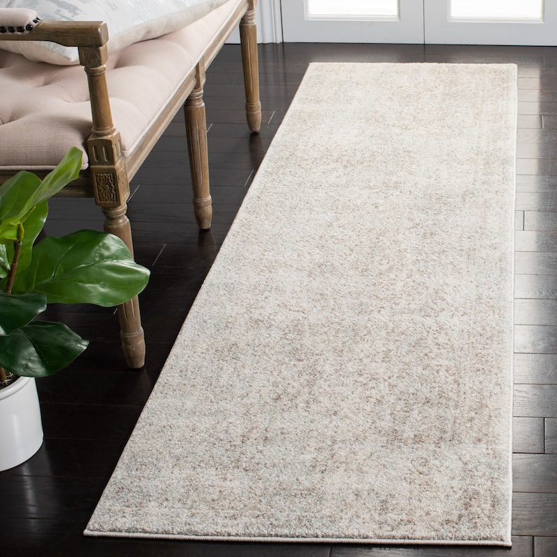 SAFAVIEH Evoke Quinn Vintage Distressed Rug - 2'2" x 7' Runner - Ivory/Taupe