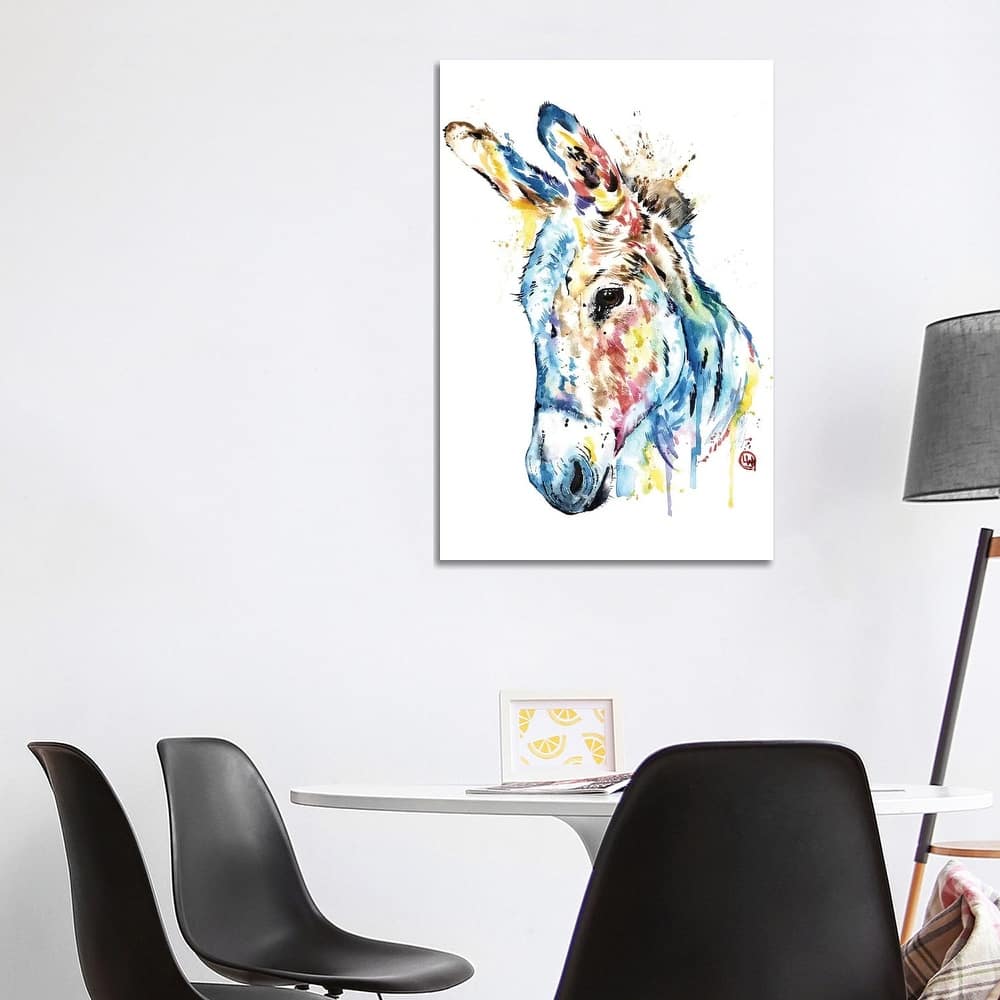 iCanvas "Donkey" by Lisa Whitehouse Canvas Print