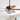 52-Inch Coffee Color Ceiling Fan With Crystal Light and Remote, With 5 Plywood Blades, Vintage Design(Bulbs not Included)