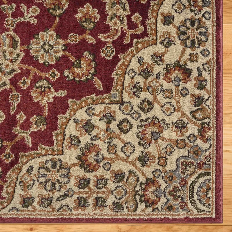 Home Dynamix Royalty Medallion Traditional Area Rug
