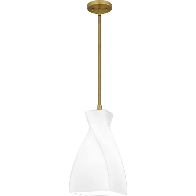 Stetson 1-Light Mini Pendant in Brushed Gold