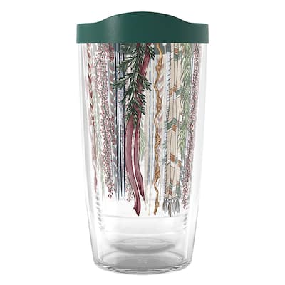 Tervis Christmas Holiday Garland Made in USA Double Walled Insulated Travel Tumbler, Classic