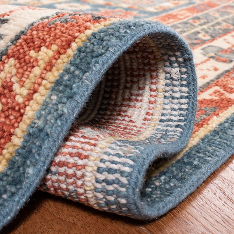 SAFAVIEH Handmade Samarkand Shavonne Traditional Oriental Wool Rug