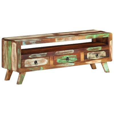 vidaXL TV Stand TV Console Sideboard Media Unit Cupboard Cabinet Multicolor