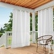 preview thumbnail 111 of 128, ATI Home Indoor/Outdoor Solid Cabana Grommet Top Curtain Panel Pair