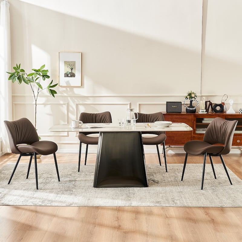 Modern Dining Kitchen Chairs Set of 2 Loads up to 300lbs