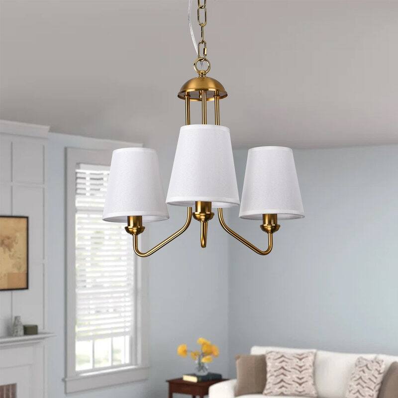 3 - Light Dimmable Classic / Traditional Chandelier