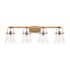 Option Brushed Brass / Clear
