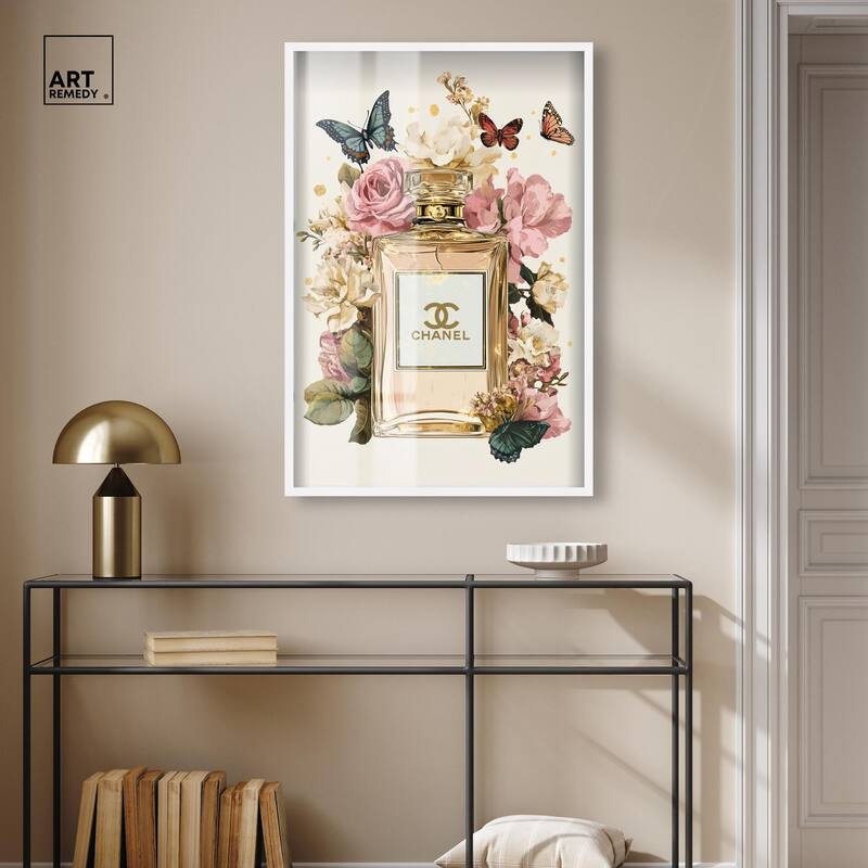 Glam Bloom Butterfly Perfume Shadowbox by Art Remedy