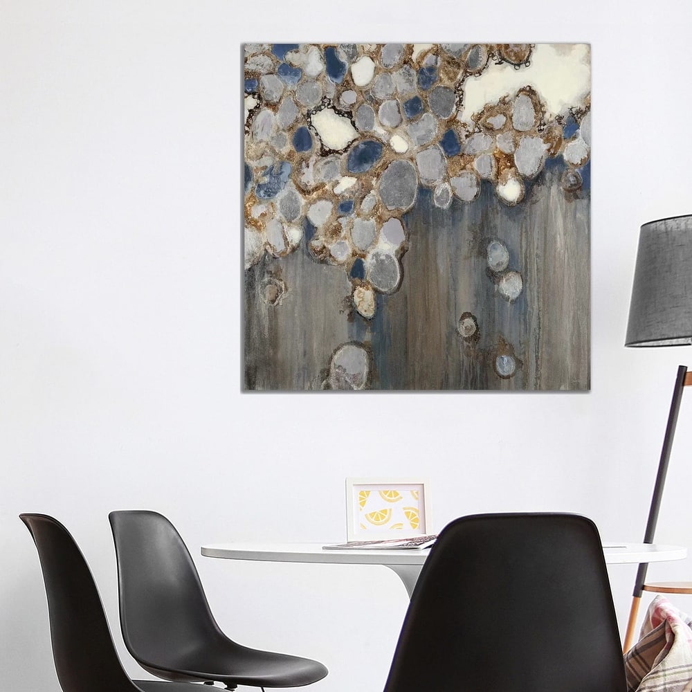 iCanvas "Indigo Oyster Shells" by Liz Jardine Canvas Print