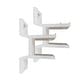 preview thumbnail 3 of 3, ALEKO Wall Mounting Brackets for Retractable Awnings Lot of 2 White