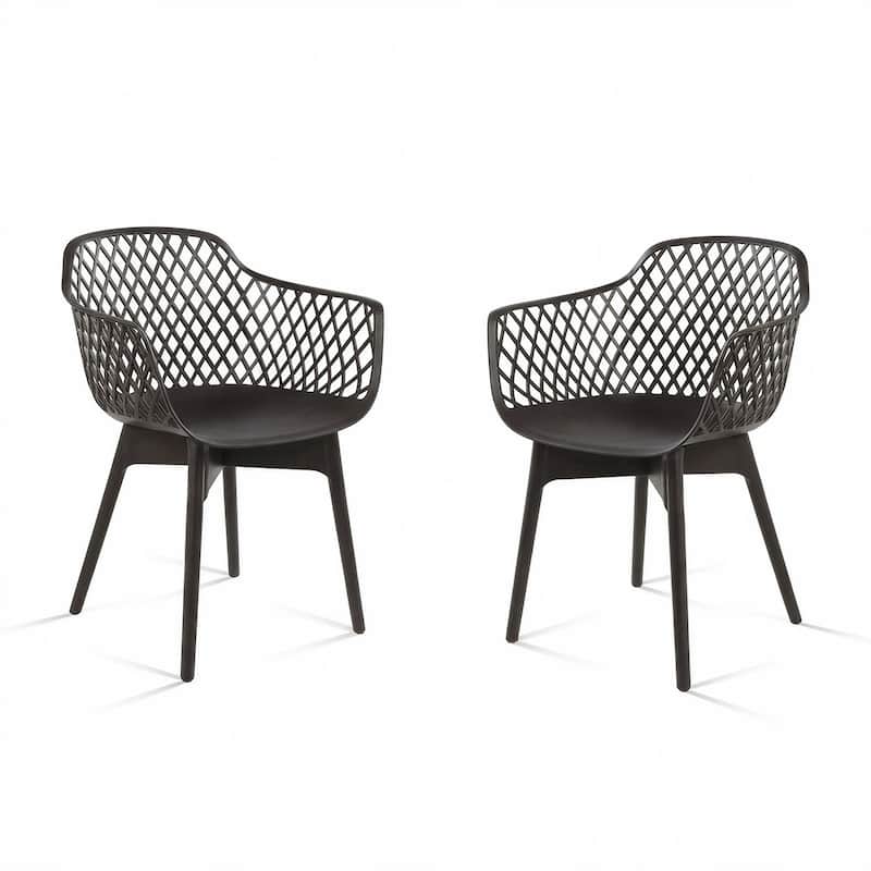 Aoodor Modern Dining Chairs Set of 2 - Brown