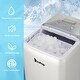 preview thumbnail 7 of 9, ZOKOP 120V 150W 44lbs/20kg/24h Ice Maker ABS Transparent Cover/Display Commercial/Home Silver